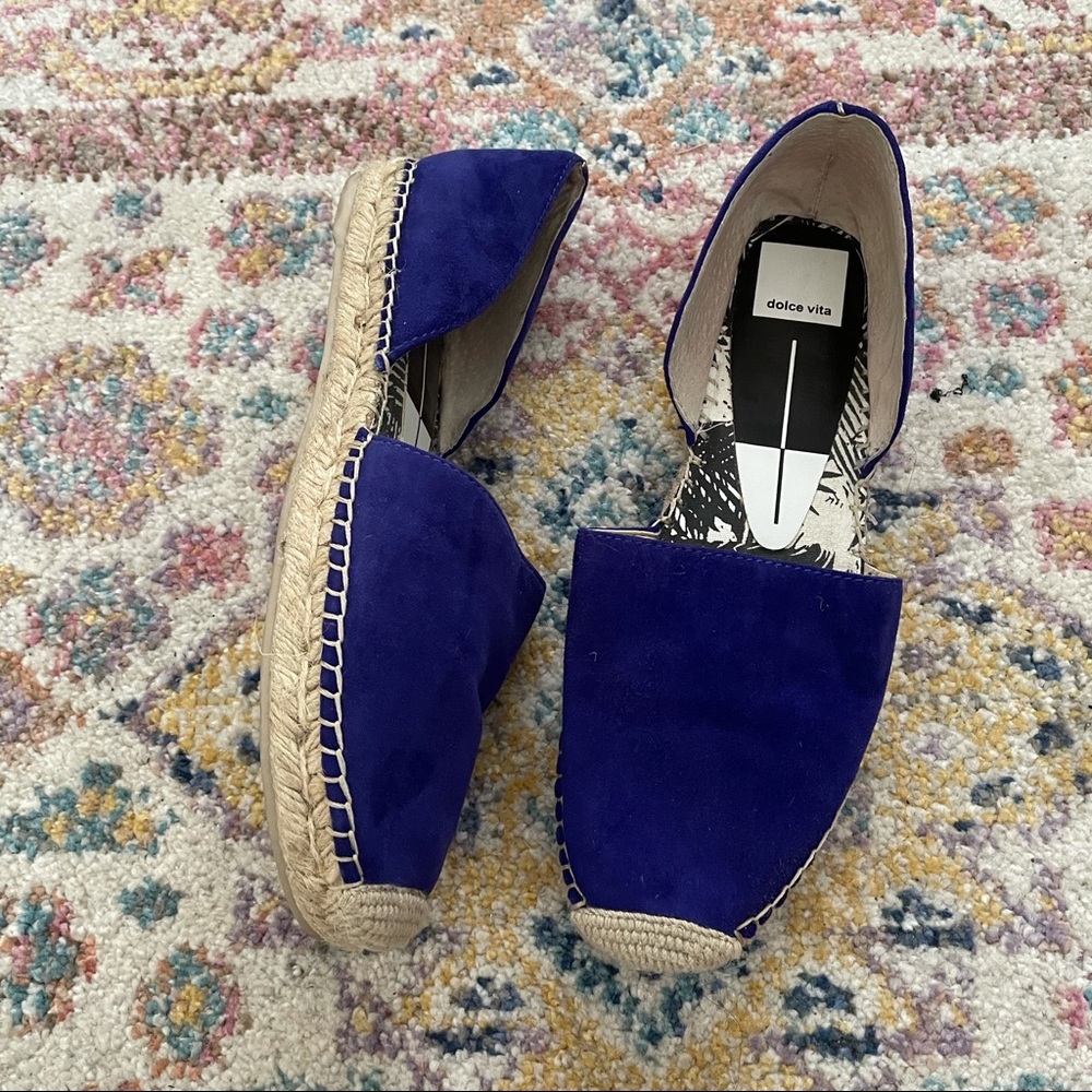 Dolce vita suede espadrilles flats